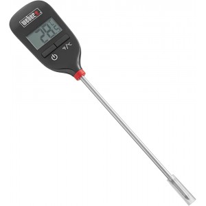 Weber Thermomètre Digital Noir 3,2 x 10,8 x 5 cm - B124QTHZK