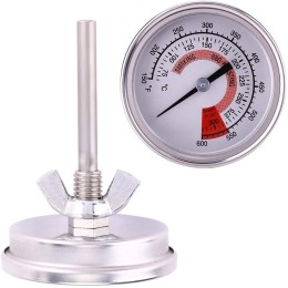 Zerodis Thermomètre pour Barbecue Thermomètre de Cuisson en Acier Inoxydable pour Barbecue et Repas en Extérieur Jardin - BM2W5TQGK