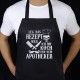 Tablier de cuisine avec inscription en allemand « Leg das Rezept weg ich bin KOCH » Pour les fans de barbecue et de cuisine - B33B7LBPV