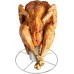 COM-FOUR® Rôtissoire à poulet en acier inoxydable gril à poulet avec récipient à arôme rôtissoire à gril pour la cuisson de poulets entiers au four 01 pièce avec conteneur d'arômes - B9DW7SCTV
