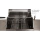 BBQ-TORO Set de Broche à Griller | 90 cm | avec Moteur en Acier Inoxydable | 220V 240V | Broche rotative rôtissoire - BJMHVXWUV