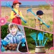 Colwelt Lot de 9 outils de jardinage pour enfants avec têtes en acier véritable robuste cadeaux de jardinage pour enfants comprenant râteau bêche cuillère gants de jardin pour enfants - BDJM6QMXK