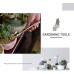 Ensemble Outils Jardinage Kits d'outils Comprend Un Transplantoir Une Pelle carrée Un Râteau à Main pour Jardin Plante Légume Succulentes - BKANNPKVJ