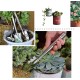 Ensemble Outils Jardinage Kits d'outils Comprend Un Transplantoir Une Pelle carrée Un Râteau à Main pour Jardin Plante Légume Succulentes - BKANNPKVJ