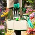 JelyArt Ensemble d'outils de jardinage Cadeau de jardinage Sac de rangement pour outils de jardin 22 pièces Kit de jardinage avec poignée en silicone antidérapante - B5K87QSCE