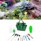 Kit d'outils de jardinage d'intérieur pour plantes succulentes kit d'outils de plantation familiale kit d'outils d'arrosage avec sac de rangement outils pour plantes grasses avec sac - BBHBMCFHA