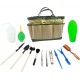 Kit d'outils de jardinage d'intérieur pour plantes succulentes kit d'outils de plantation familiale kit d'outils d'arrosage avec sac de rangement outils pour plantes grasses avec sac - BBHBMCFHA