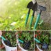 Outils de Jardin Outils de jardin Ensemble 10 pièces Kits d'outils de jardinage avec étui de transport truelle cultivateur cisaillement de l'élagage pulvérisateur d'eau Ensemble de Jardinage - BV455GZUS