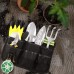 Victarvos Kit de Jardinage Adulte avec Ceinture Porte-Outils Outils de Jardinage en Aluminium Comprend Sécateur Pelle Truelle Transplanteur Râteau à Main Fil de Fer Plastifie Gants - BDVN8XJYI