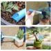 YTYLSJ 21 pièces Mini Outils de Jardinage Pour Plantes Succulentes +Tapis de rempotage Pour Plantes+Sac de jardinage Porte-outils Blue - BKBWVQVTJ