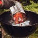 BIUDUI Panier à Charbon de Bois | Griller des paniers de Charbon de Bois aluminisés pour briquette copeaux de Bois Plateau à Charbon de Bois pour Barbecue Argent - B58DWNVDE
