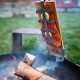 BBQ-Toro Planche à saumon pour poisson et filets de saumon avec support | Planche à saumon en hêtre pour fumer ou griller | Planche à fumer avec support pour barbecue barbecue sphérique brasero 1 - B88J8AXRQ