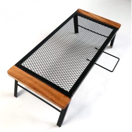 GPPZM Barbecue en plein air Barbecue Barbecue Fer Net Table Design Anti-Suptive for Camping Randonnée Beam Backyards Barbecue BBQ Tableau BBQ - BKBW5GDRM