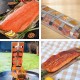 Herrselsam Lot de 4 planches de saumon flammé avec support en acier inoxydable bois de cèdre pour brasero et barbecue - B4BV9LGTS