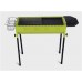 YLiansong-home Barbecue Portable Barbecue Barbecue Camping Randonnée Charcoal BBQ extérieur Pliable en Acier Inoxydable Grill for Le Jardin Gril au Charbon Color : Green Size : 94x35x68cm - BJK49FNJO