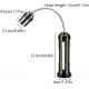 NIDONE Barbecue Lumière réglable USB Charging Alliage Alliage Lampe BBQ Accessoires - BJKH8CURZ