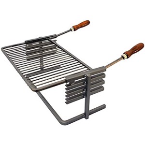 Support et Grille Luxy pour cheminée ou Barbecue - B5JV1UWAA