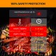 Gants de barbecue résistants à la chaleur extrême de 800 °C gants de cuisine avec manches longues et protection antidérapante en silicone adaptés pour barbecue cuisine pâtisserie coupe - BKJN4GYJZ