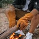 Yajexun Gants ignifuges pour grillades,Gants de Cuisson Anti-brûlure pour Barbecue | Accessoires de Camping pour randonnée Cuisine cheminée pour marmite Four ustensiles de Cuisine - B52VJUGME