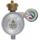 Landmann Régulateur de pression de gaz | Avec manomètre et sécurité anti-rupture du tuyau pour une cuisson sûre | Réducteur de pression de gaz régulateur de gaz avec arrêt d'urgence de gaz [50 mbar] - BWAKMBZNK