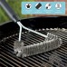 Brosse pour barbecue,Brosse de nettoyage de barbecue,Brosse triangulaire pour le nettoyage de la grille de barbecue,Nettoyage de la grille à 360° pour grille de nettoyage rapide - B713KEUYL