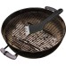 Fackelmann Courte Nettoyant Brosse Barbecue avec Raclette Noir 22 x 7 x 4 cm 41586 - B7A84RJFZ