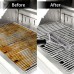 JEMESI Brosse Nettoyage Barbecue Poils Acier Inoxydable pour Nettoyer Rapidement & Efficacement Tous Les Grils 30 cm - B3NVJBENR