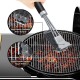 TOOSOAR Brosse Barbecue avec Grattoir 2Pcs Inoxydable Brosse Grille Barbecue 360°Nettoyer Brosses à Barbecue pour Nettoyer Rapidement & Efficacement Tous Les Grils 43.5*7cm - B615EBQIP