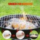 Boîte à fumage pour barbecue à gaz En acier inoxydable Pour fumoir barbecue au charbon de bois et à gaz - B21K3XRZC