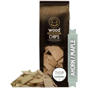 Grillgold Wood Smoking Chips – copeaux de bois d‘érable pour fumage 1,75 Liter - BK7K9DUMP