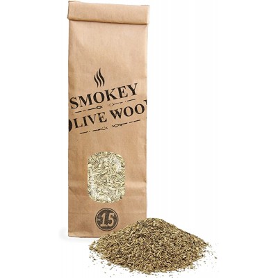 Smokey Olive Wood 300 ml copeaux de bois d'olive pour barbecue et fumer Taille n°1.5 : pour pistolet à fumée V1.5-01-0.3L - BAH5VFJKJ