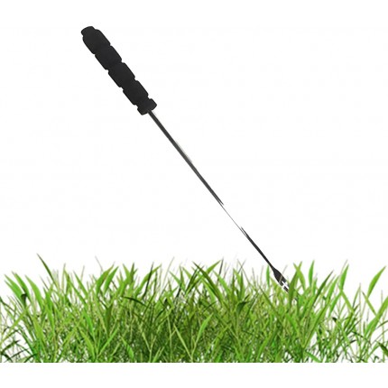 Niktule Désherbeur manuel manuel anti-torsion avec poignée ergonomique en éponge pour éliminer les mauvaises herbes avec poignée en éponge pour transplantations de jardin - BBVD6YXVY