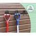 Arsuk® Outil de jardinage Outil de rack Cintre Outil Holder-tools Tidy Rails - BWH5JPKHM